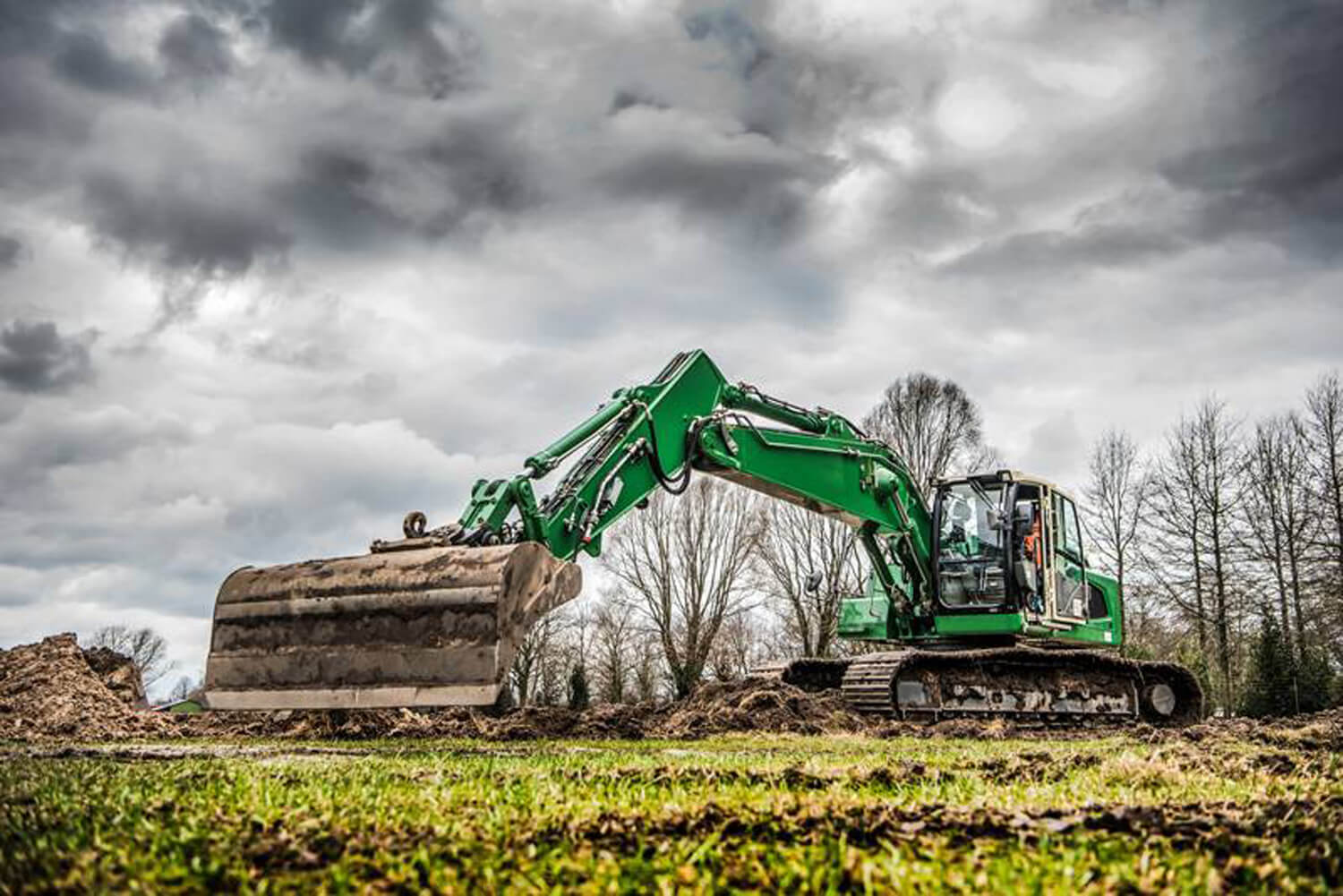 SITECH - Produkte - Maschinensteuerung - Baggersteuerung- Trimble Earthworks