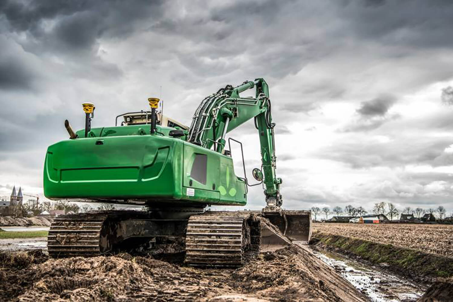 SITECH - Produkte - Maschinensteuerung - Baggersteuerung- Trimble Earthworks