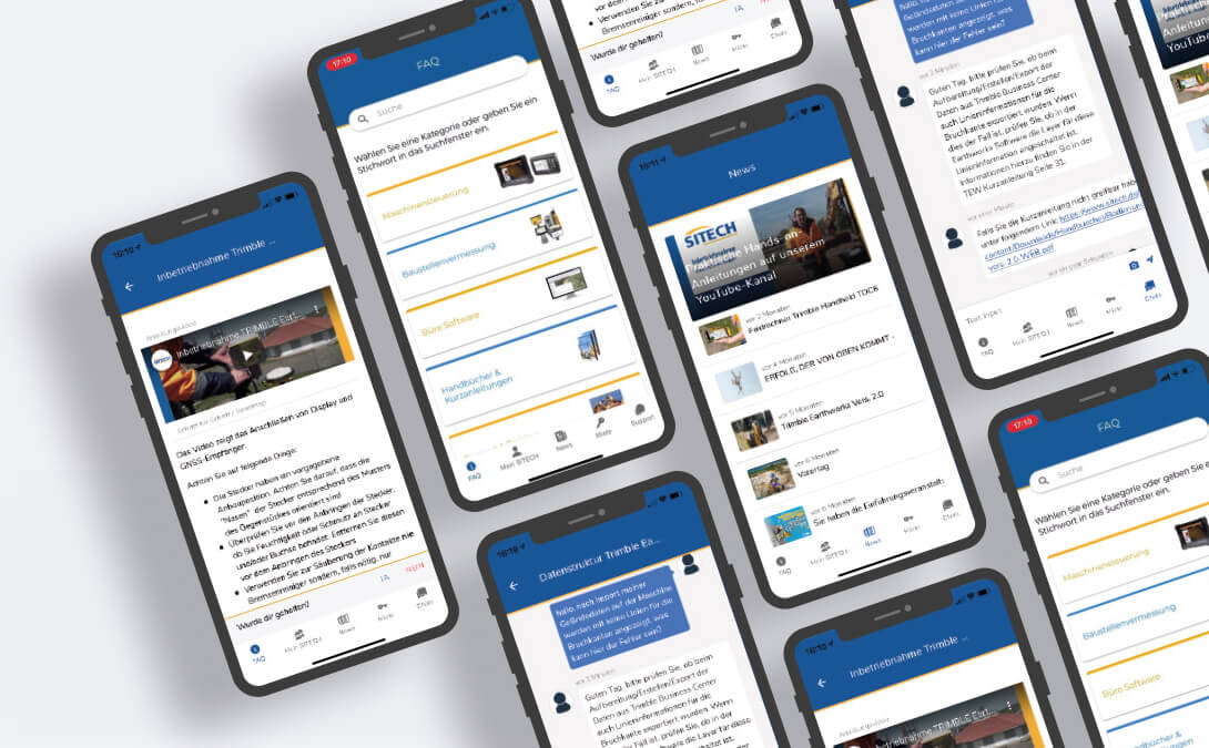 SITECH - Support App - Screenshots