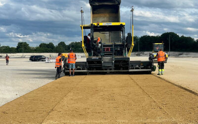 Erweiterung der IVECO Teststrecke Ulm mit Fahrdynamikfläche
